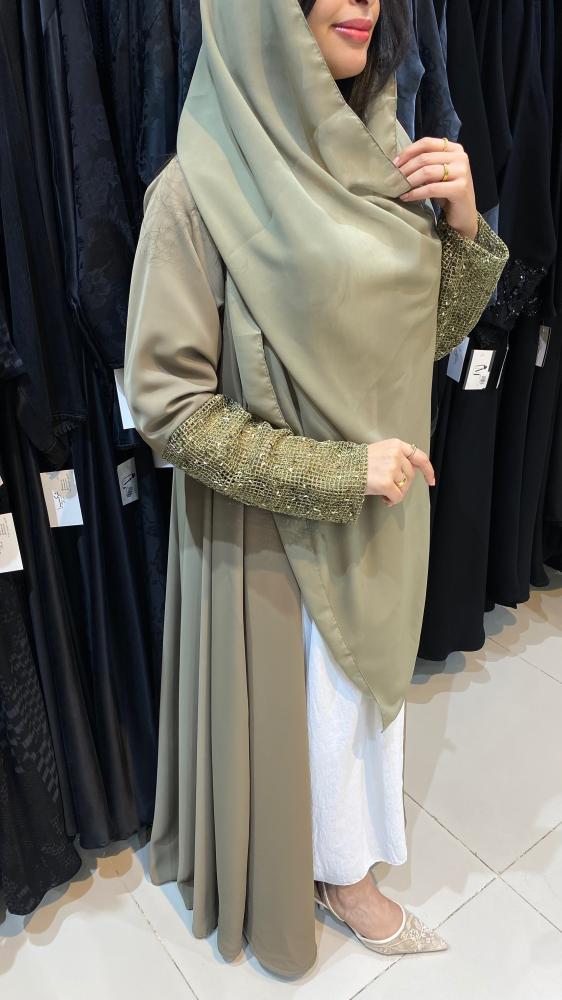 عبايه دبل كلوش