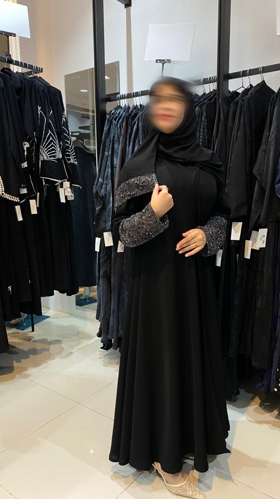 عبايه دبل كلوش