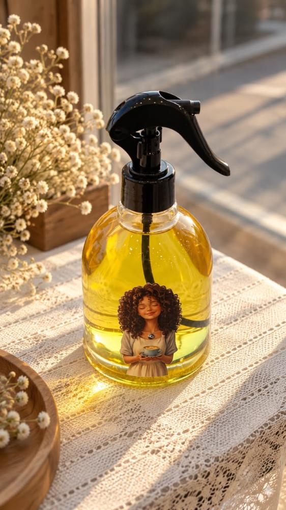 574- معطر القهوة السمراء للجو و المفارش