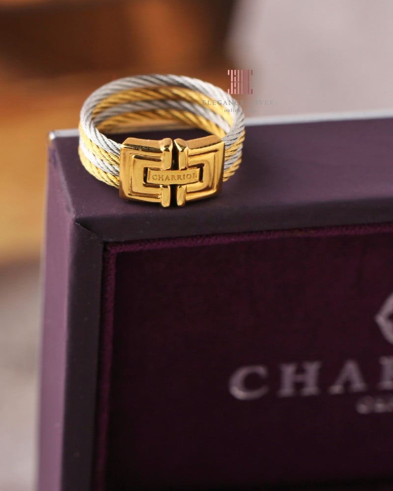 Gold-plated ring, Chariol brand, BIARRITZ Ring