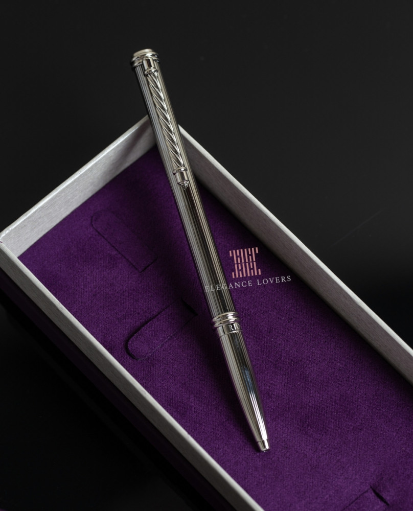 قلم فضي مقلم ماركة شاريول