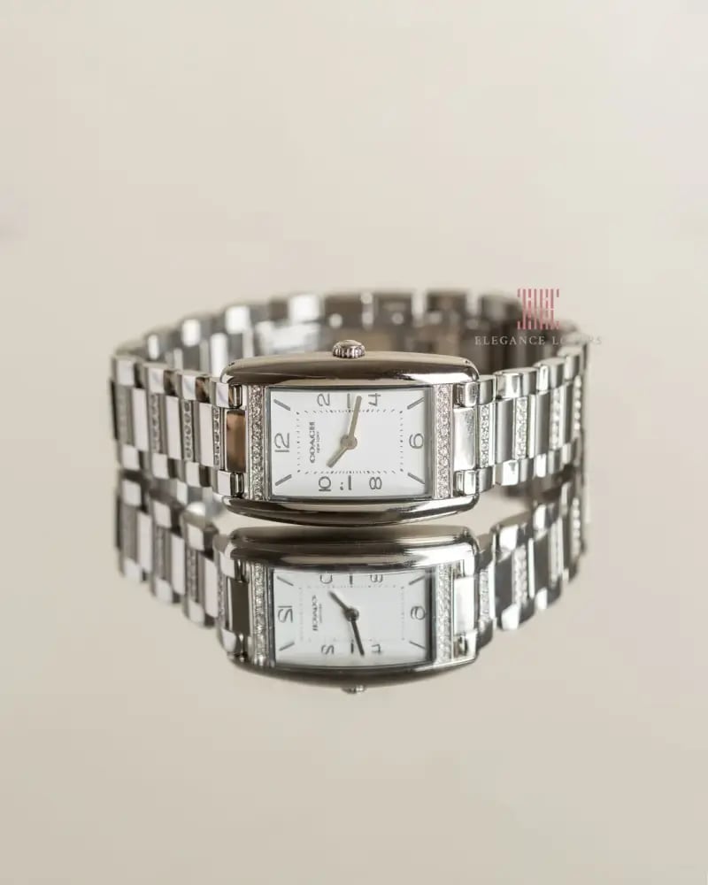 ساعة نسائية ماركة كوتش Reese Silver