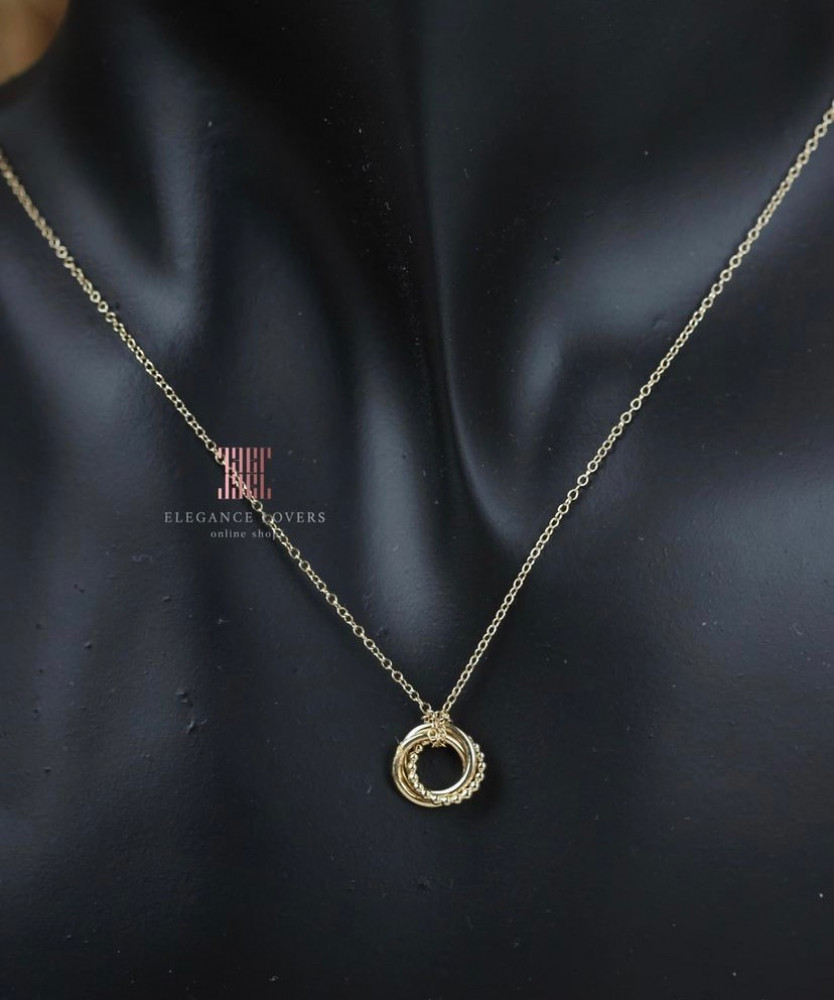 14 karat gold necklace, Gabriel brand