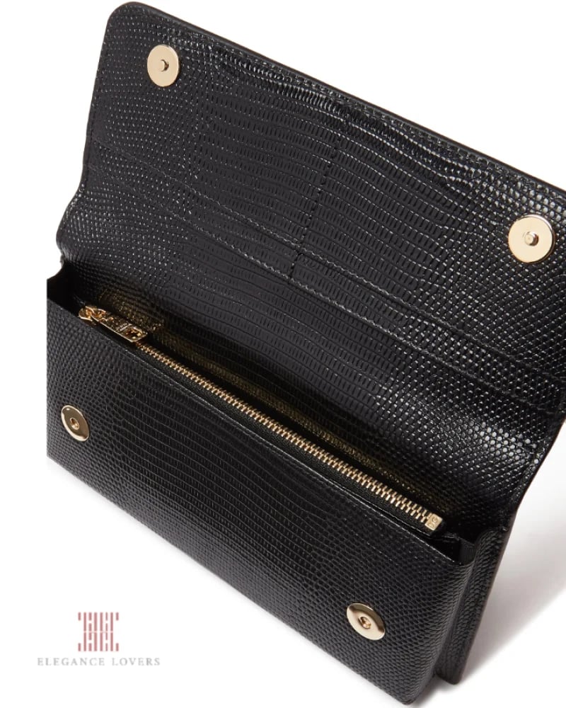 شنطة ماركة دولتشي آند غابانا Lguana Print Mini Bag Black