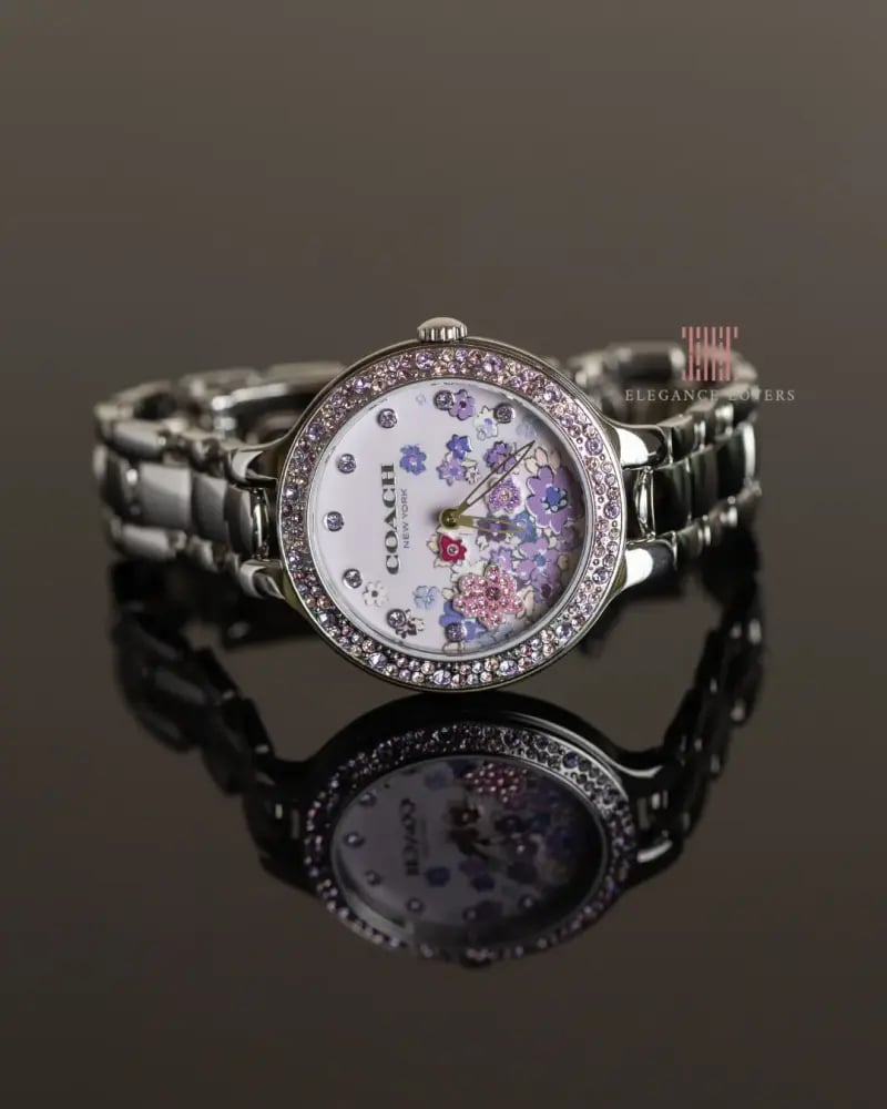 ساعة نسائية ماركة كوتش Chelsea Silver