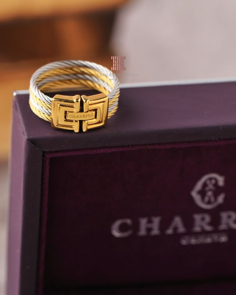 Gold-plated ring, Chariol brand, BIARRITZ Ring