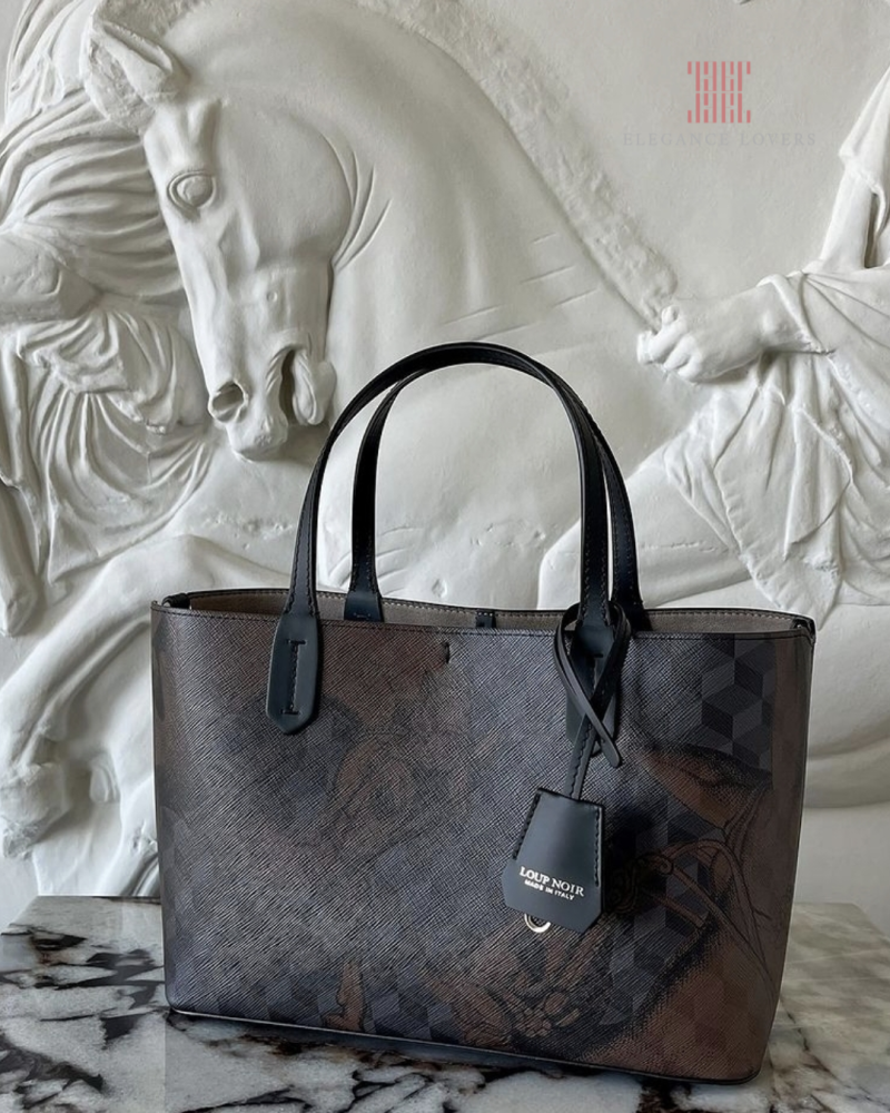 شنطة كتف ماركة لوب نوار - MINI SHOPPER Pirate Black