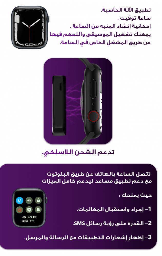 Smart Plus watch, Arjowan brand