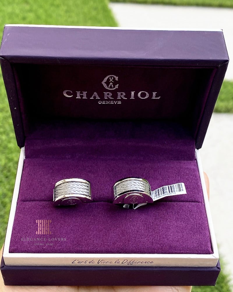 كبك رجالي ماركة شاريول Celtic Semicircle Silver