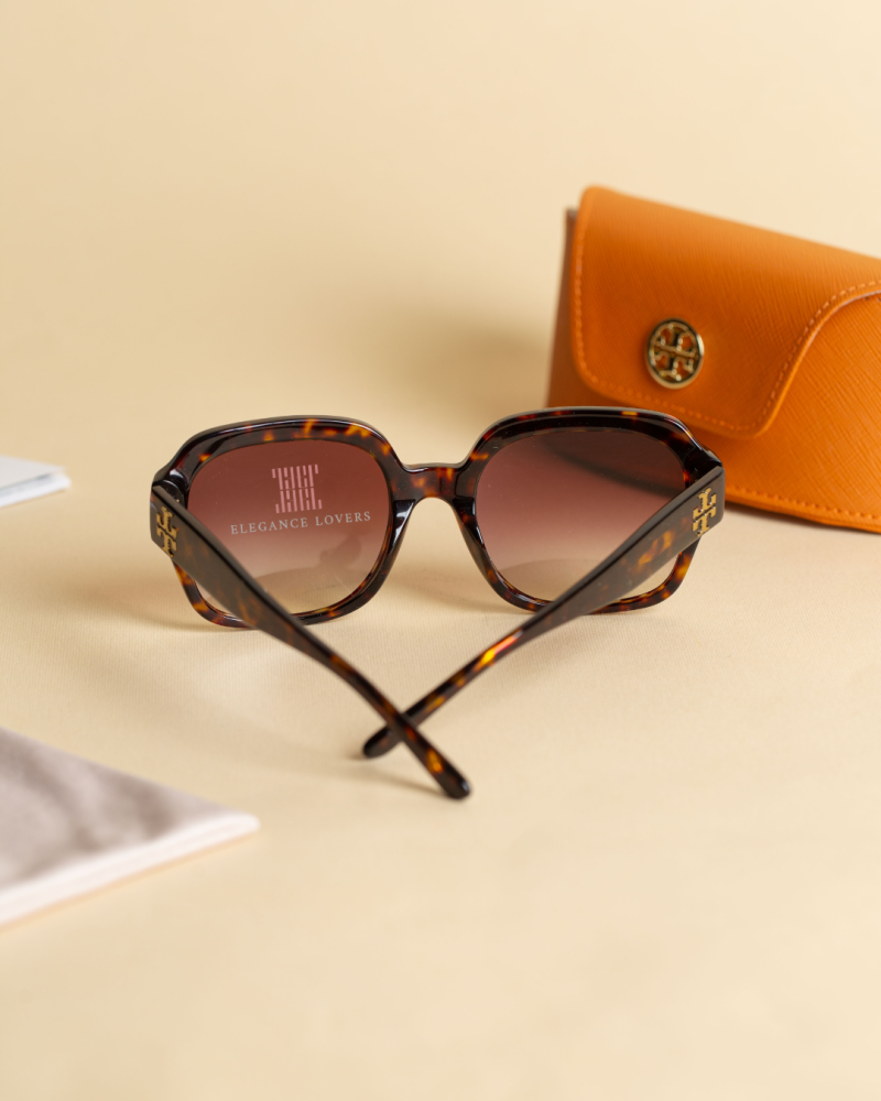 نظارة شمسية نسائية ماركة توري بورش - TY7143U Brown Frame