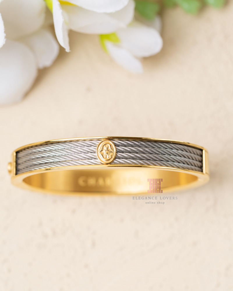 إسوارة مطلية ذهب ماركة شاريول -   Forever Bangle Gold