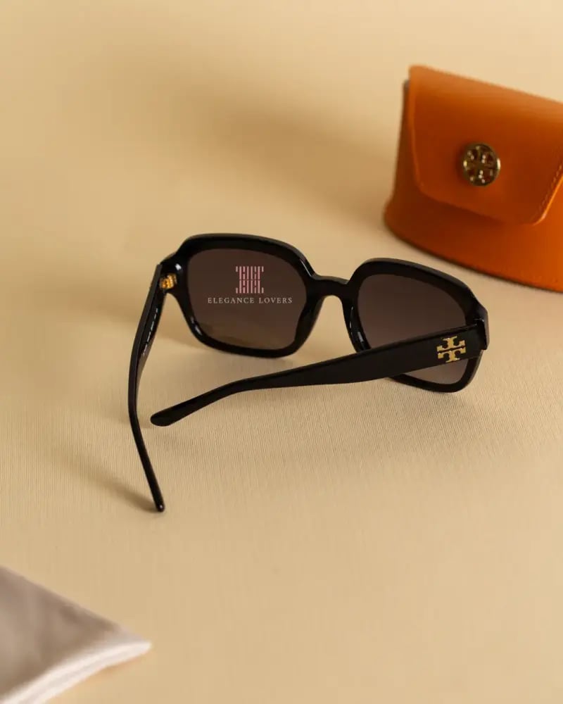 نظارة شمسية نسائية ماركة توري بورش TY7143U Black Polarized