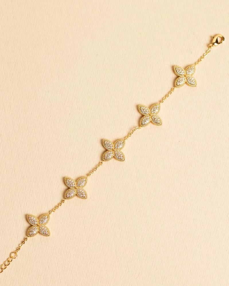 إسوارة روبرتو كوين ديزاين مطلية ذهب ماركة Elegance Lovers