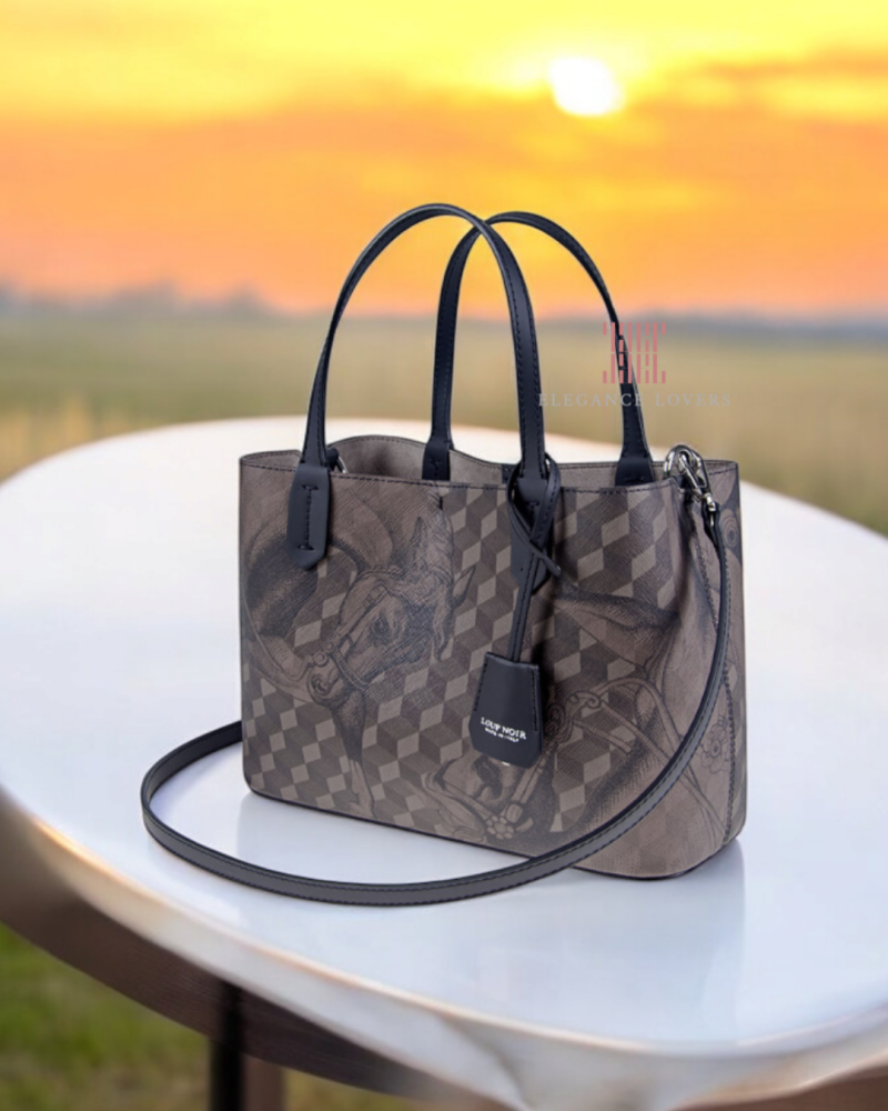 شنطة كتف ماركة لوب نوار - MINI SHOPPER Brown/Black