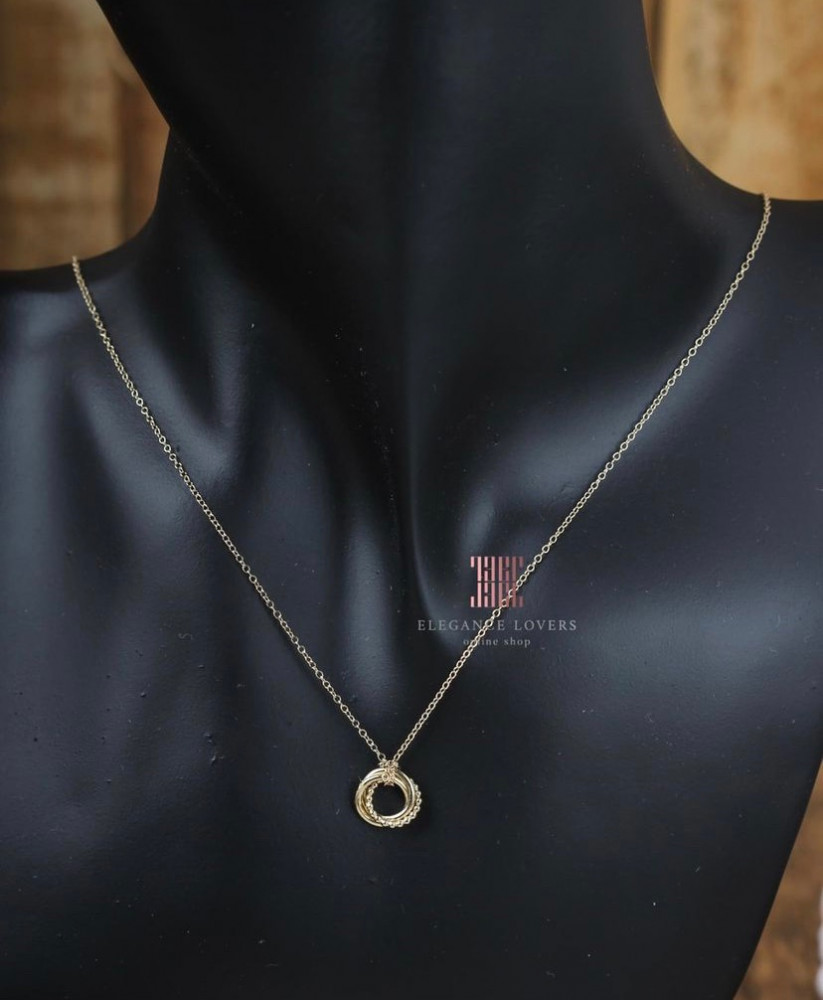 14 karat gold necklace, Gabriel brand