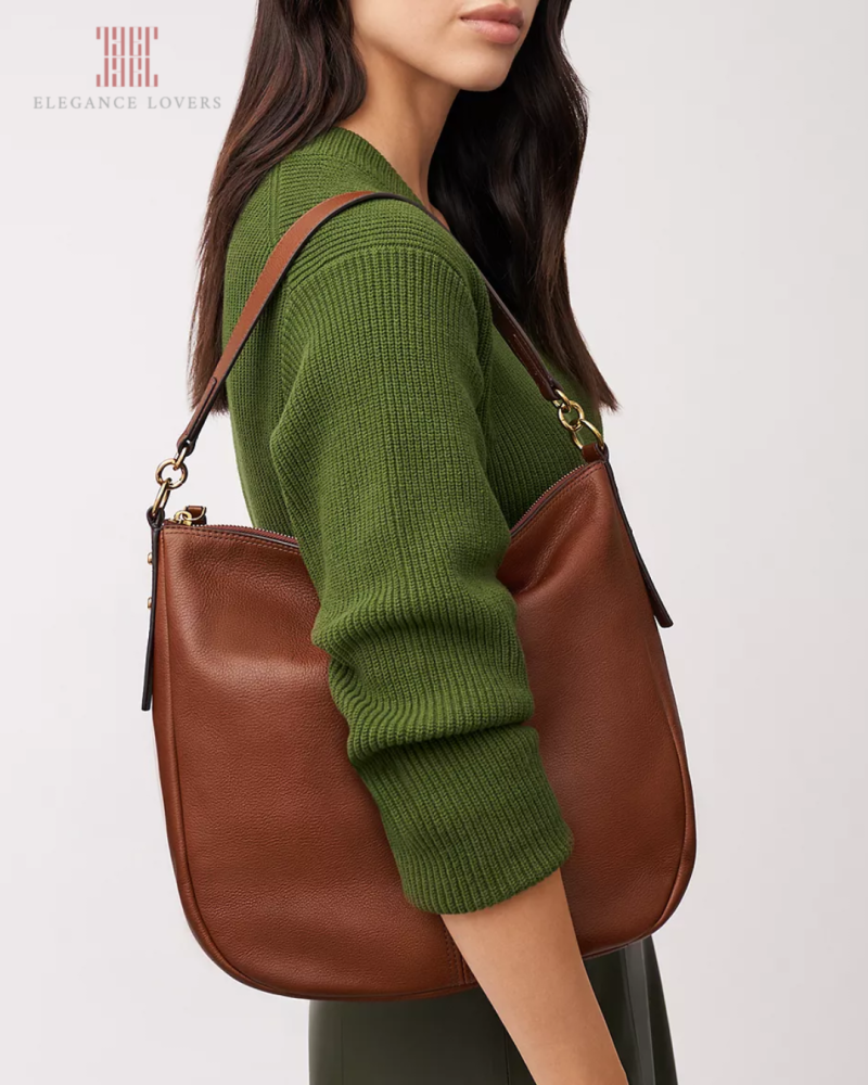 شنطة كتف ماركة فوسيل - Brown Shoulder Bag