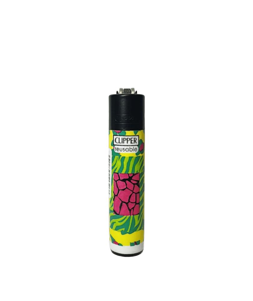CLIPPER Reusable Small Lighter – Art Prints # 015