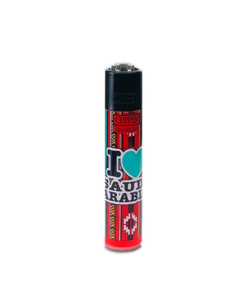 CLIPPER LIGHTER - I Love Saudi Arabia Style #1