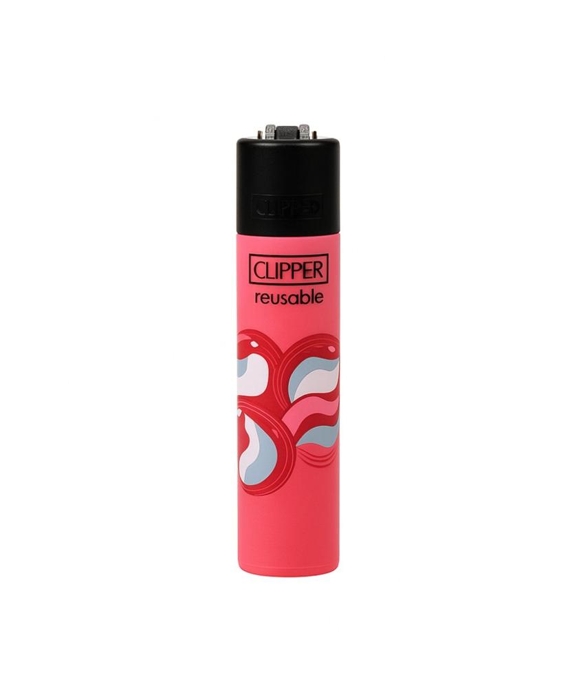 CLIPPER Reusable Lighter - Waves Pink