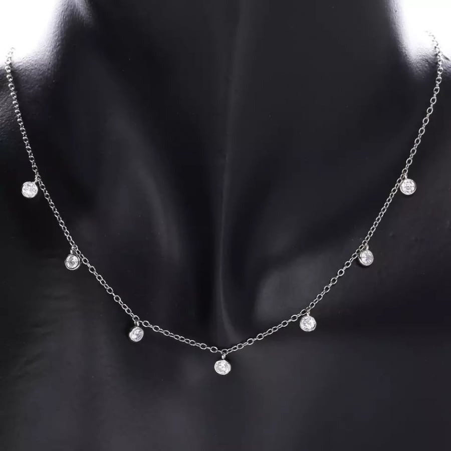 شوكر فضه عيار 925