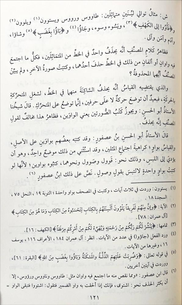 الهجاء اخر ابواب التذييل والتكميل