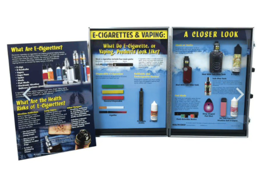 E-Cigarettes & Vaping : A Closer Look 3-D Display