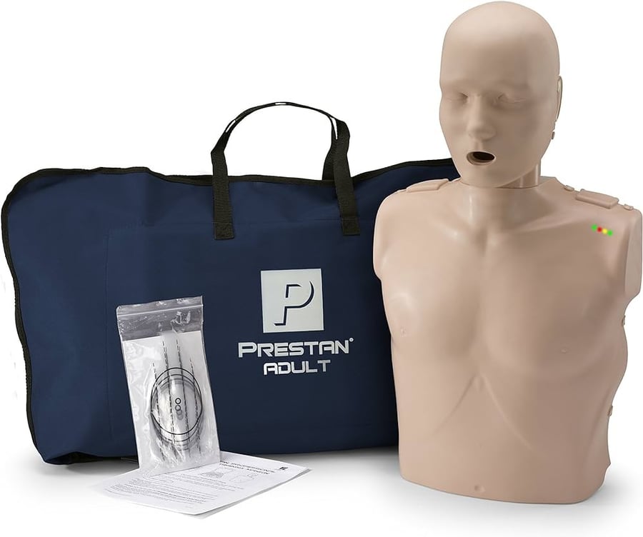 بريستان دمية بالغ للتدريب على ال cpr مع ال Prestan feed back