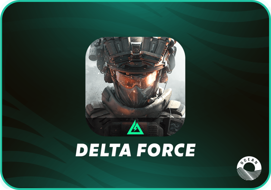 شحن كوينز دلتا فورس Delta Force 460 كوينز بالأيدي