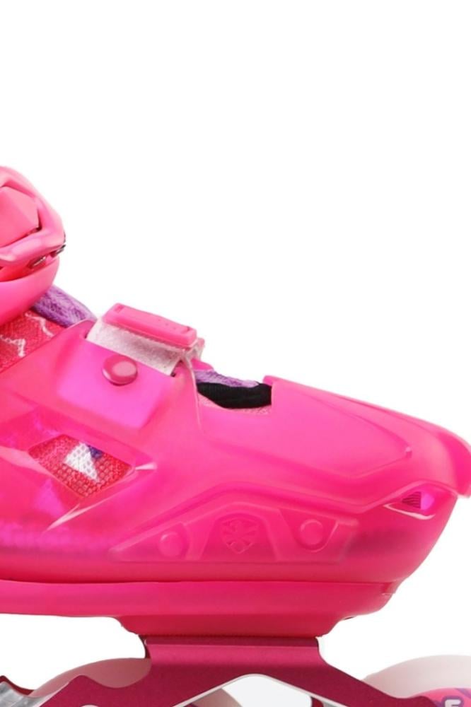 photo of girls kids skates in pink color at saudi skate store