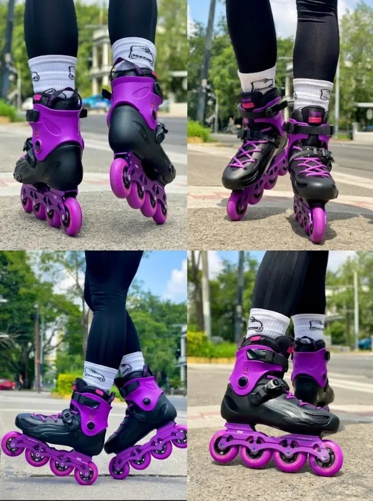Inline skate roll in saudi