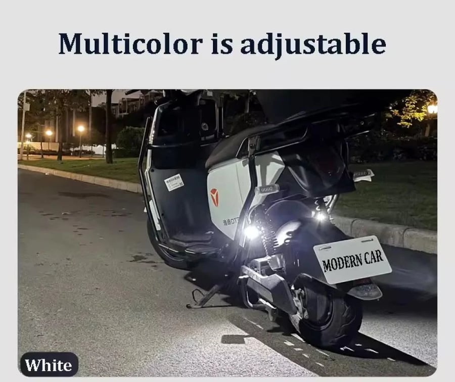 LED lights for motorcycles