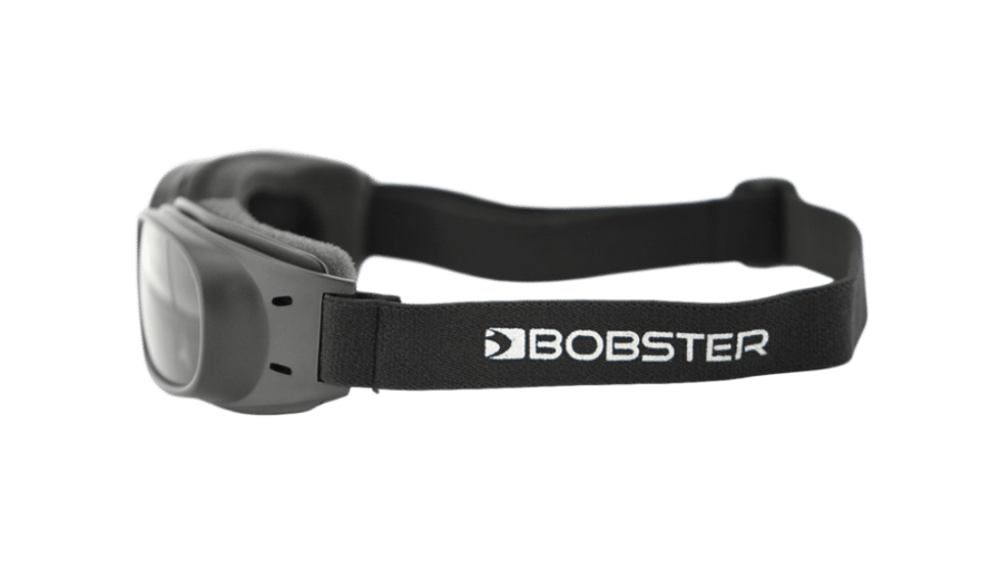 GOGGLE PISTON BLACK W/ SMOKE LENS