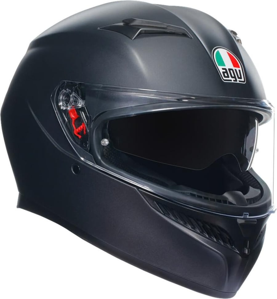 خوذة من شركة AGV K3 اسود مطفي