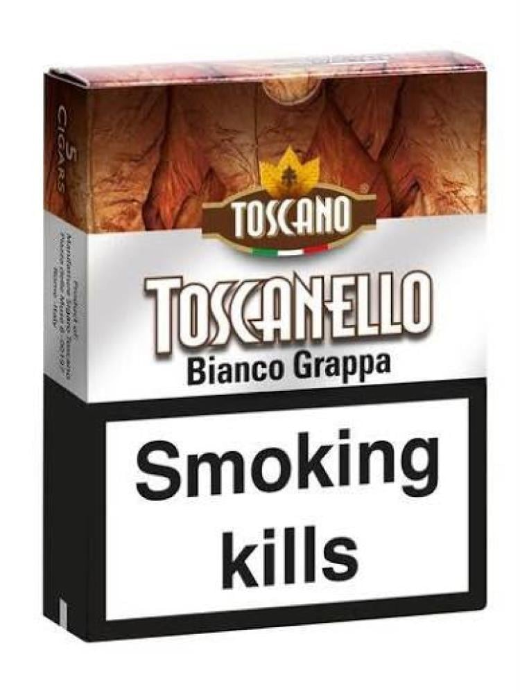 سيجار توسكانيلو بيانكو جرابا – Toscanello Bianco Grappa Cigars