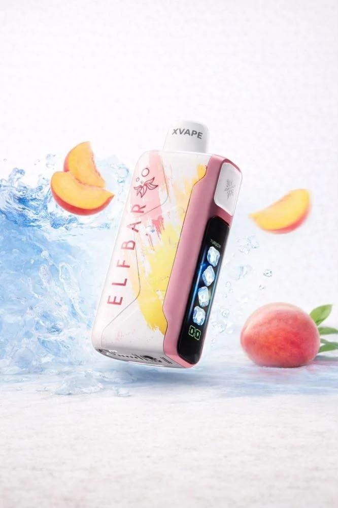 إلف بار آيس كينج 30000 سحبة خوخ آيس – ELF BAR ICE KING 30000 PUFFS Pea