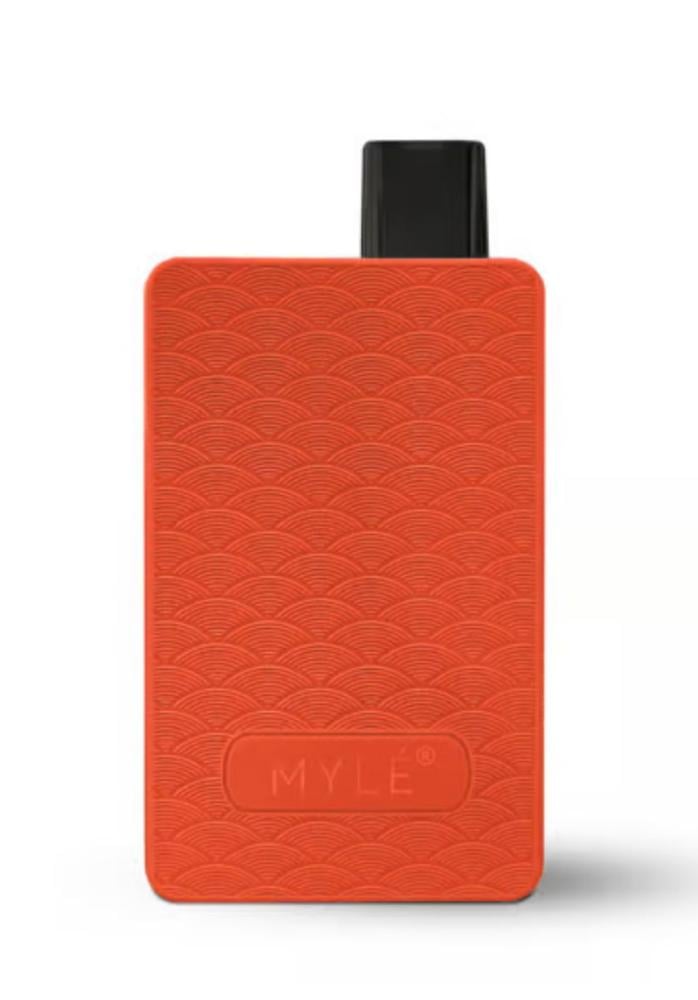 مايلي خوخ ايس ميني بوكس 1500 موشة myle peach ice mini box 1500 puffs