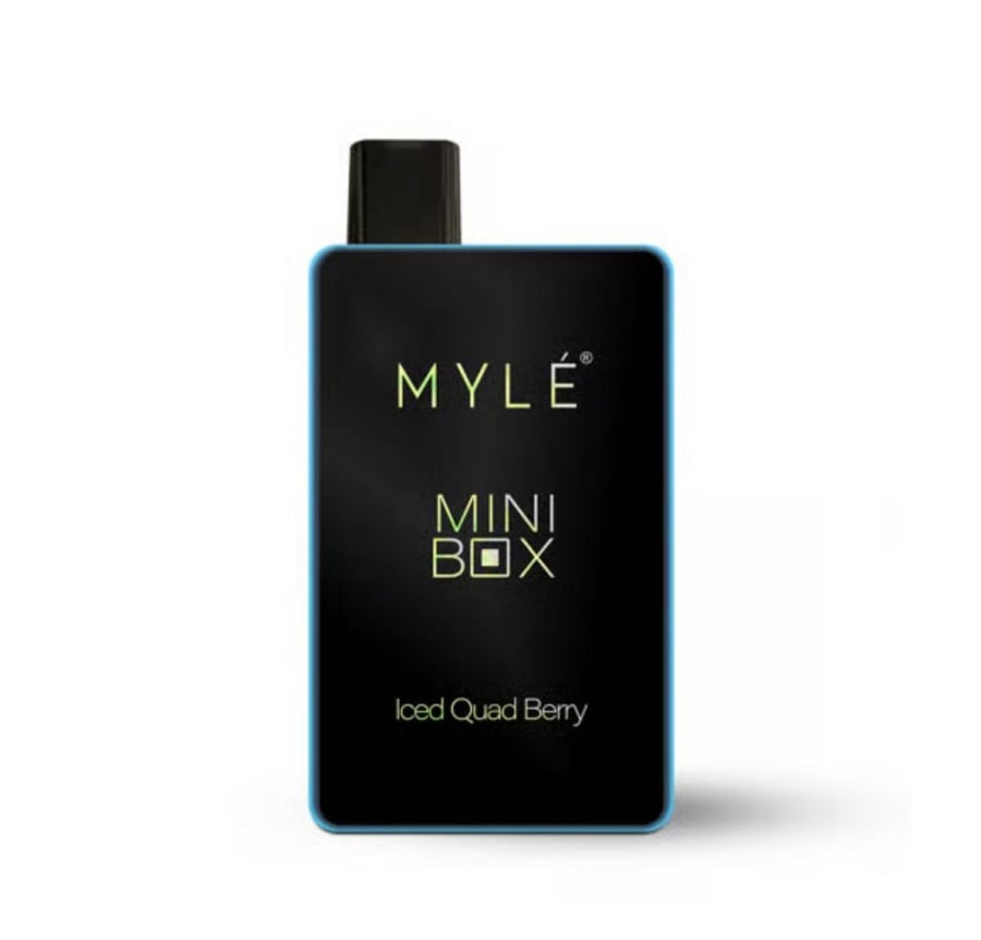 مايلي كواد بييري ايس ميني بوكس 1500 موشة myle iced quad berry mini box