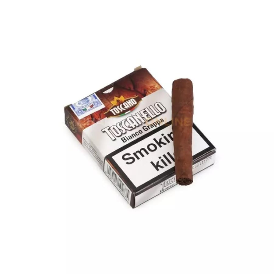 سيجار توسكانيلو بيانكو جرابا – Toscanello Bianco Grappa Cigars