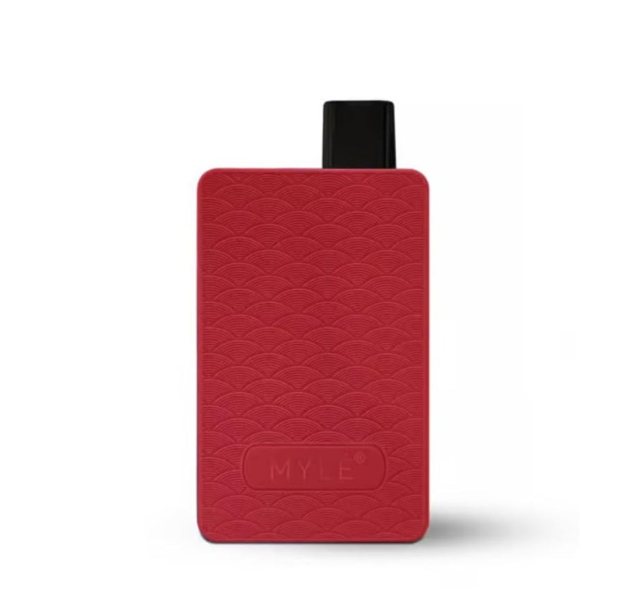 مايلي تفاح احمر ميني بوكس 1500 موشة myle red apple mini box 1500 puffs