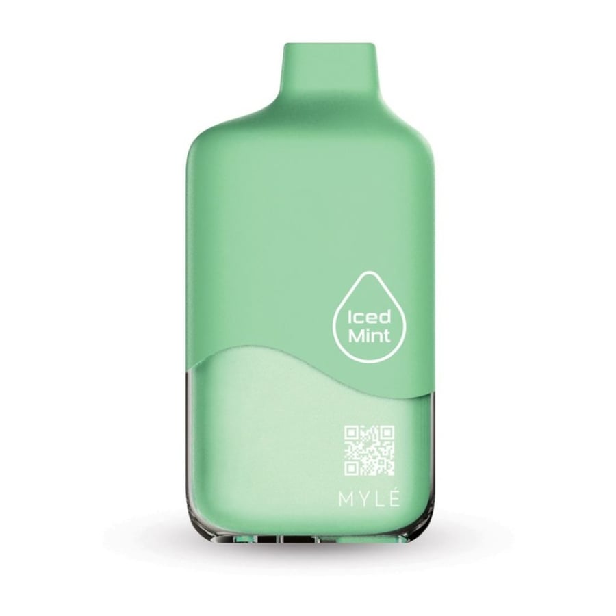 مايلي نعنع ايس 9000 سحبه ICED MINT MYLÉ META 9000 DISPOSABLE DEVICE