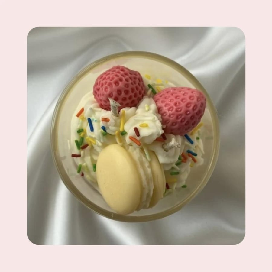 Strawberry Macaron