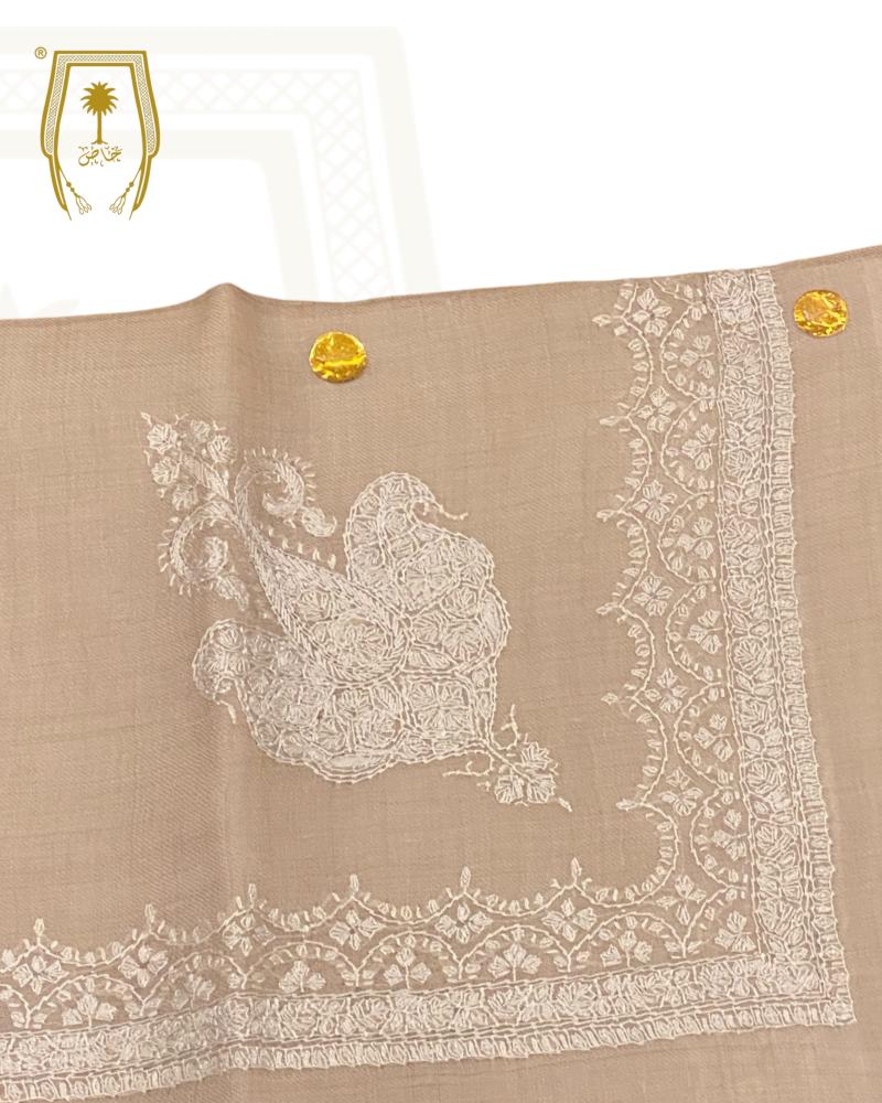 A special handmade Kashmiri embroidered shawl.