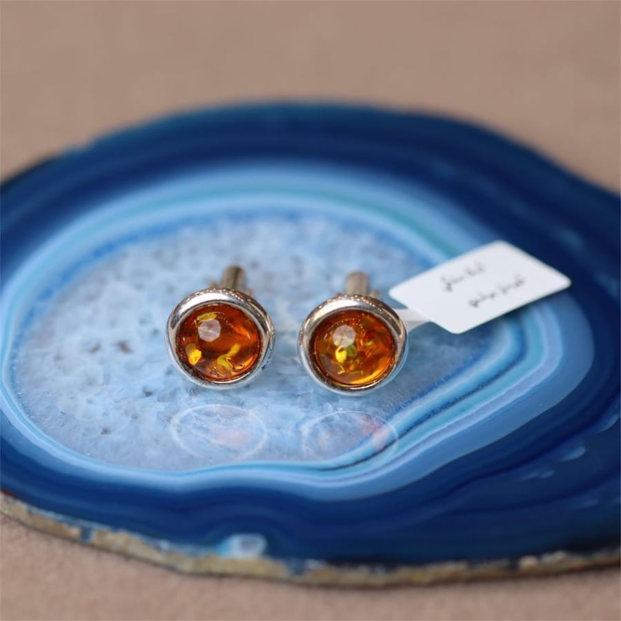 Silver Kabbak Polish Amber