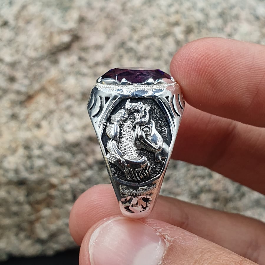 خاتم امتست صياغه راس الخيل ابداع الشريف