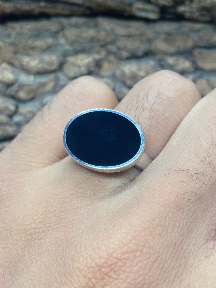 Royal Thai silver ring, 925 karat, size 10