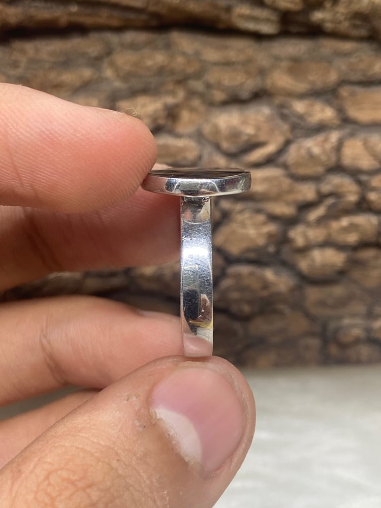 Royal Thai silver ring, 925 karat, size 10