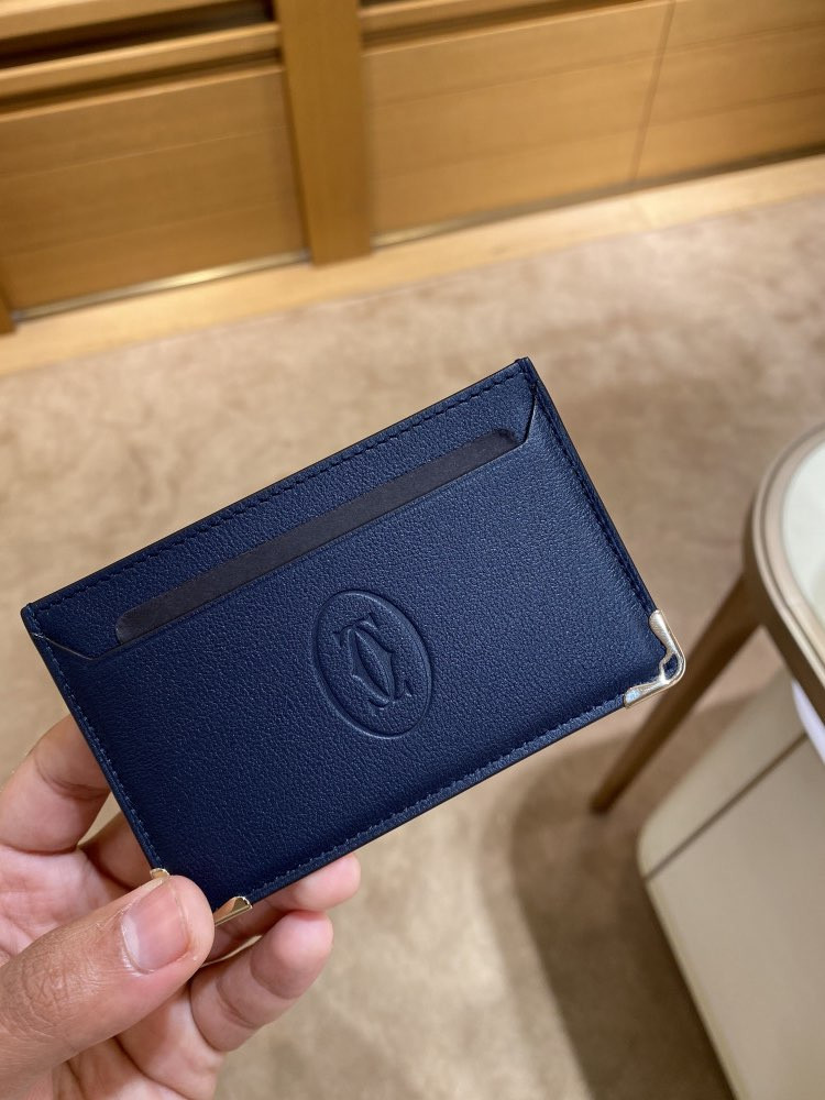Cartier كارد هولدر كحلي