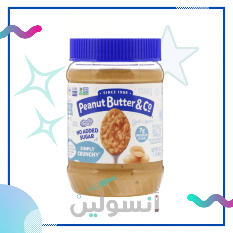 زبدة فول سوداني بدون سكر مضاف