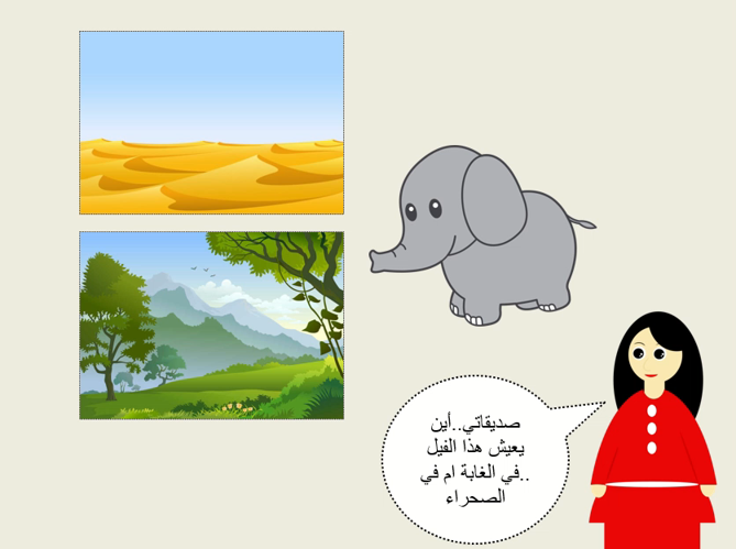 تمهيد درس التكيف والبقاء