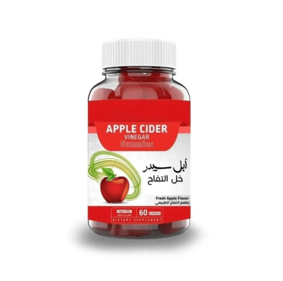Apple cider vinegar dietary supplement with natural apple cider vinegar flavor 60